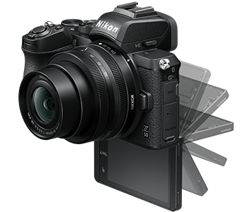 Nikon Z50 comes with Flip Screen