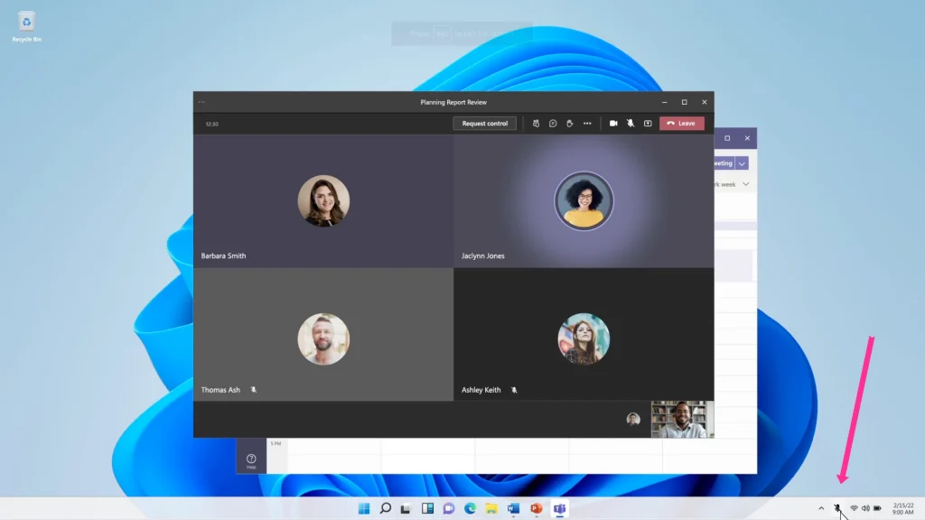 Audio Muted Using Mute Button On Task Bar In Windows 11