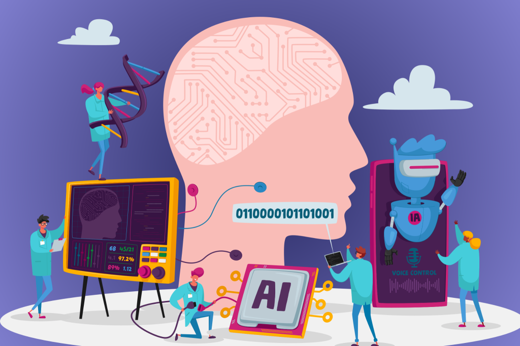 Image indicating AI transformations in job market