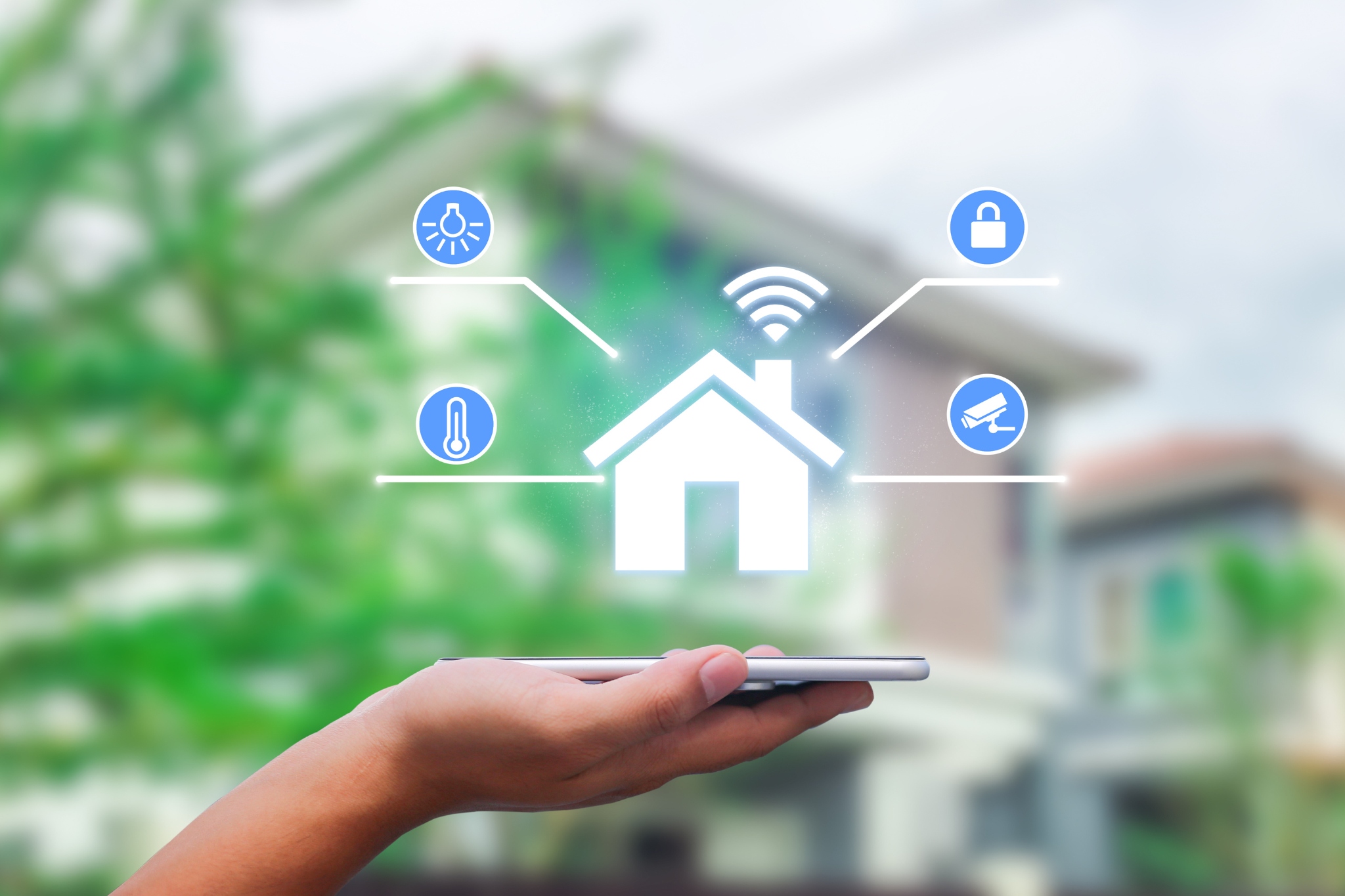 Image of a smart home