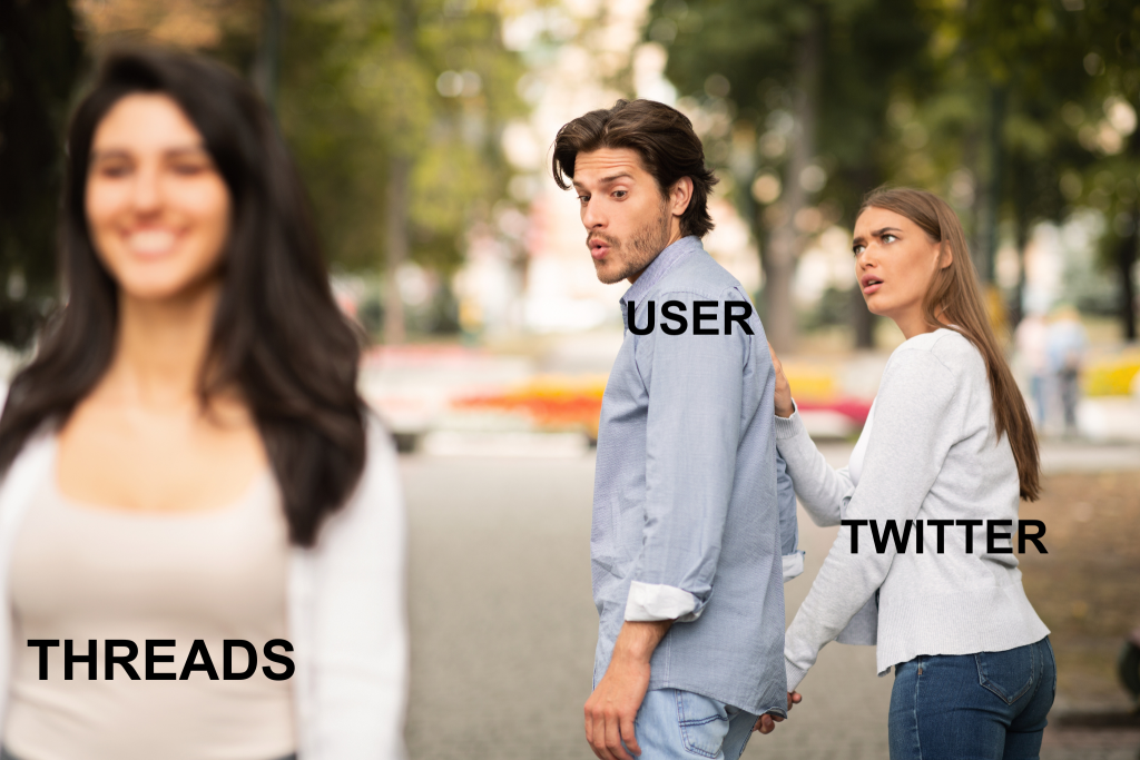 Twitter being replaced by threads
