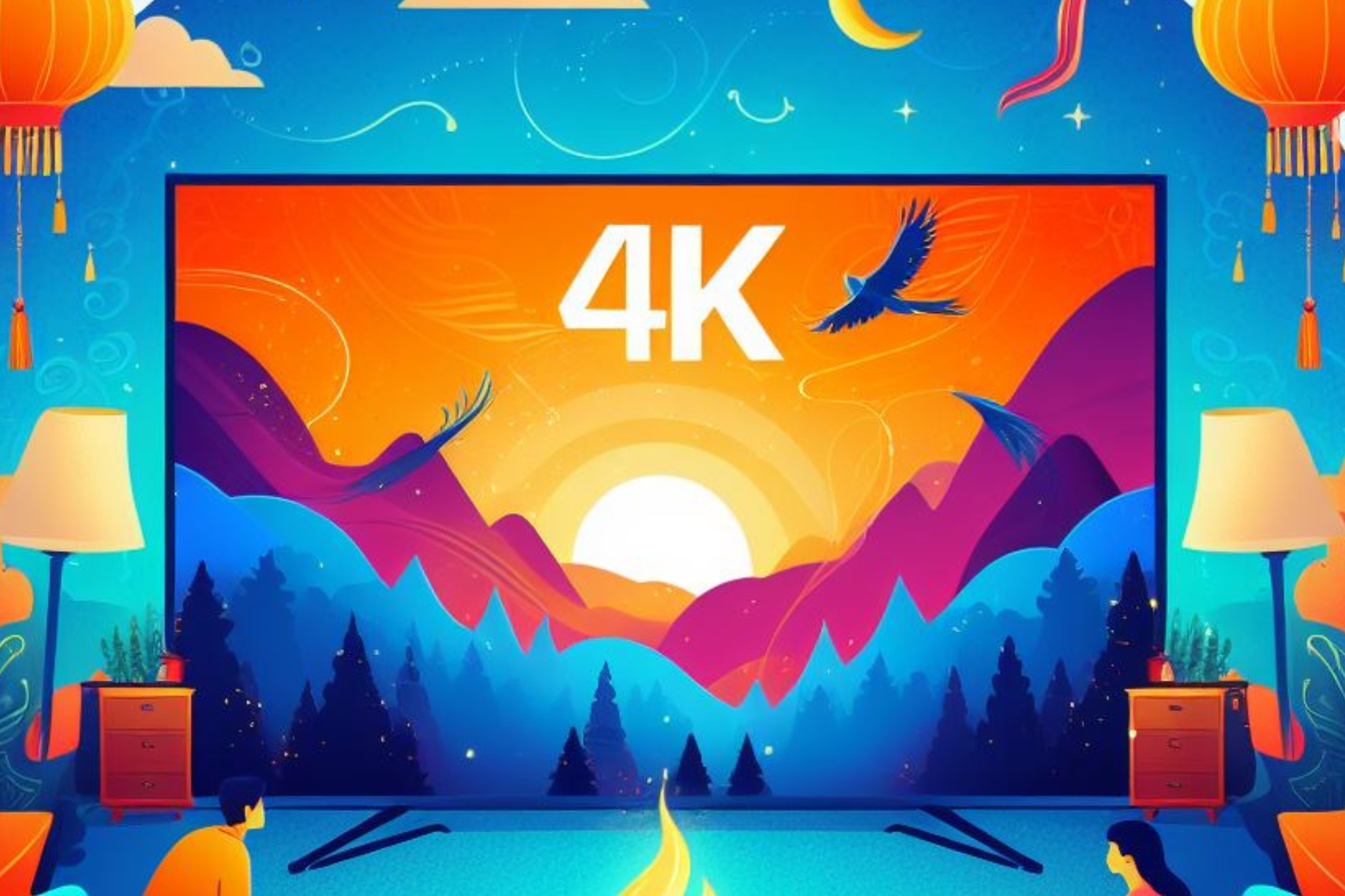image of 4K tv