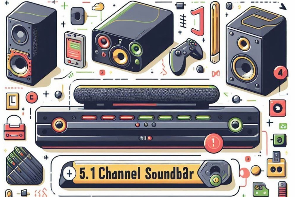 Image of 5.1 channel sound bars