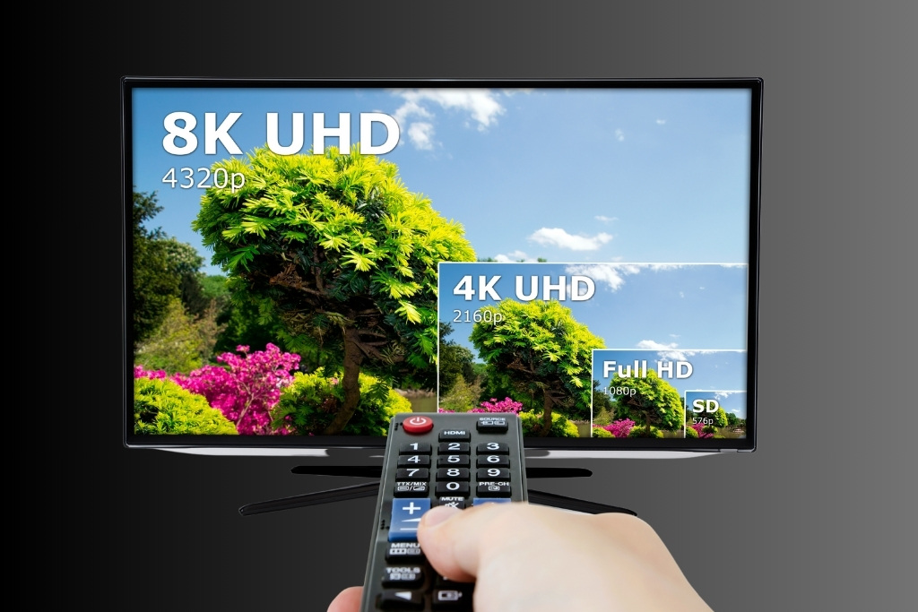 Image of 8k tv