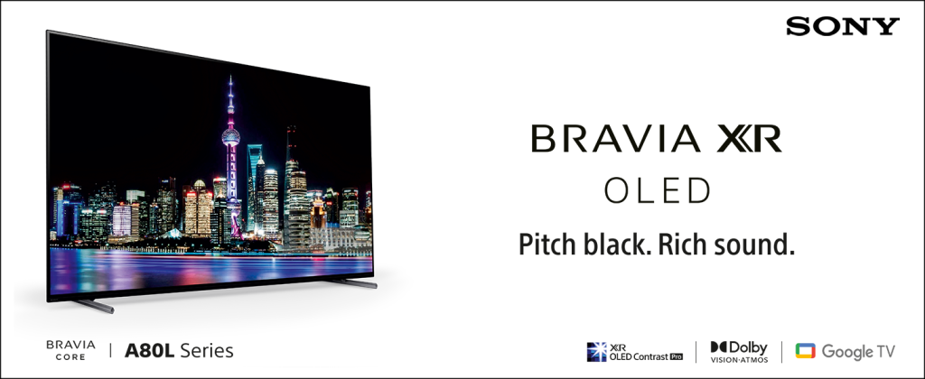 Image of Sony Bravia 139 cm (55 inches) XR Series XR-55A80L