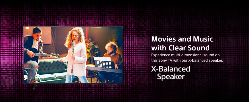 Image of sony XR TV sound 