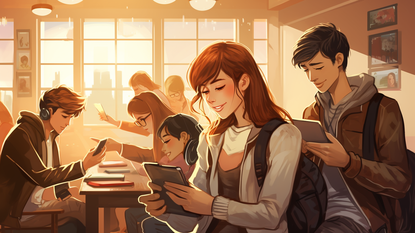 Image of a group of students