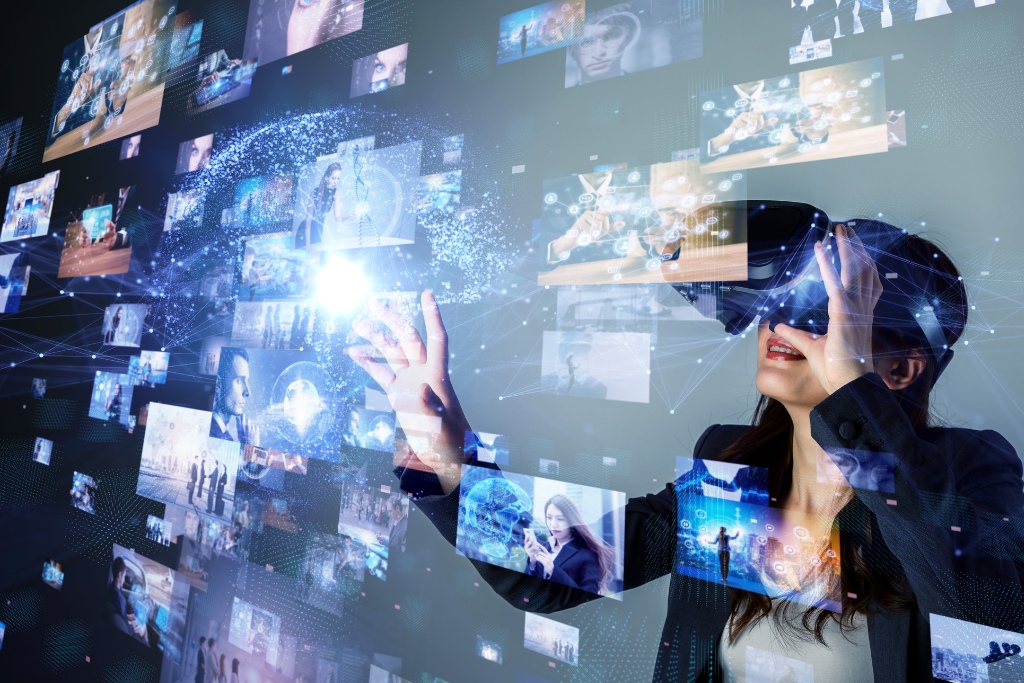 Image of virtual reality