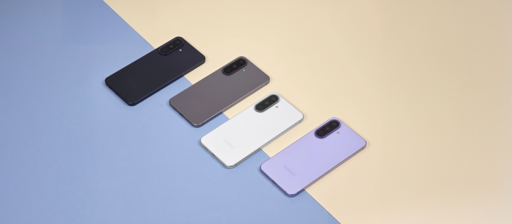 The samsung A57 series in all it's different colorways
